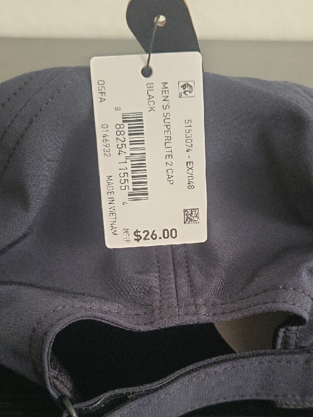 Adidas Black Performance Aeroready Cap with Reflective Logo - Picture 4 of 7